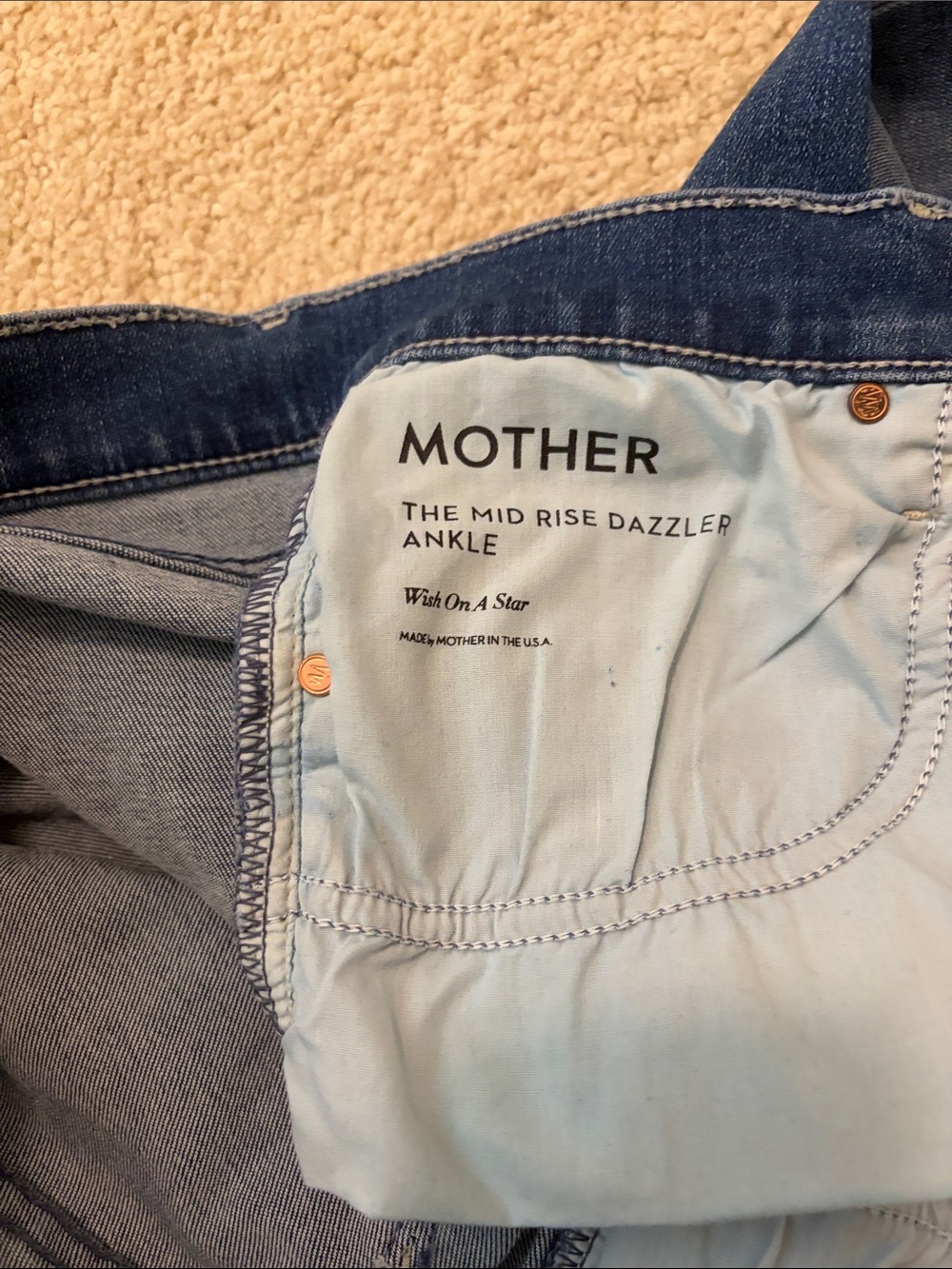 Mother Mid rise Jeans size 29 - Picture 4 of 4